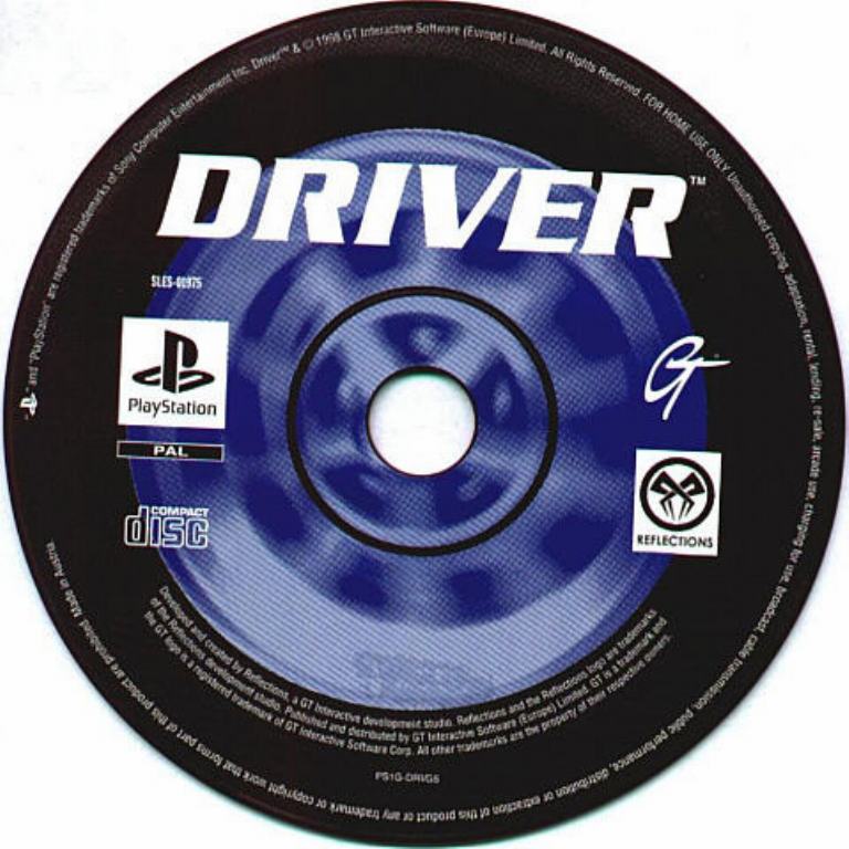 Driver PS1 Disc - HueForge — miniatura 2