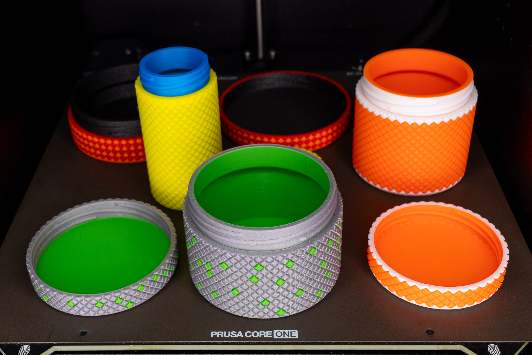 Knurled Containers