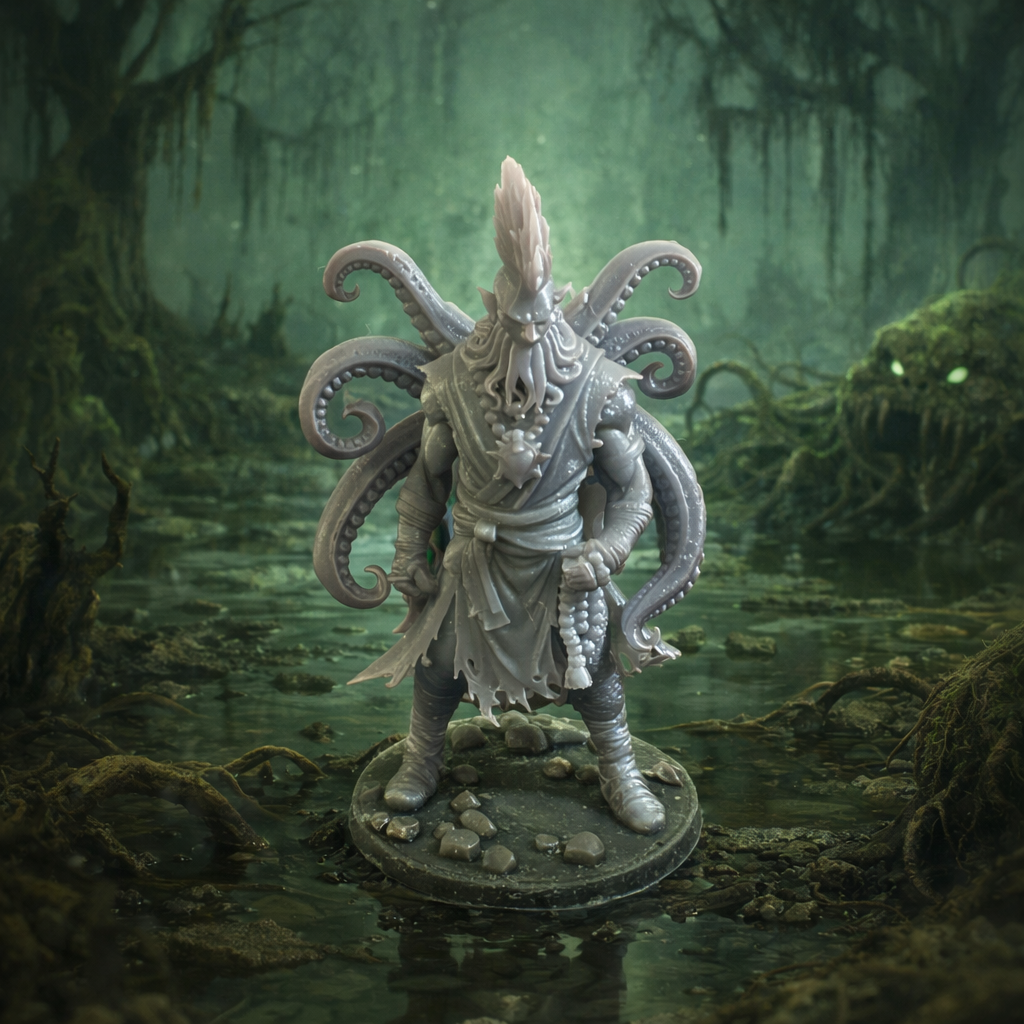 D&D Githyanki Monk - Champion of Moander