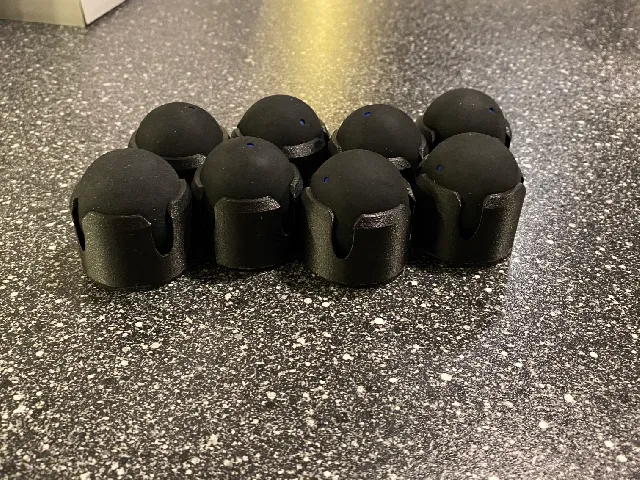 Squash Ball Speaker Feet. falco*sign.