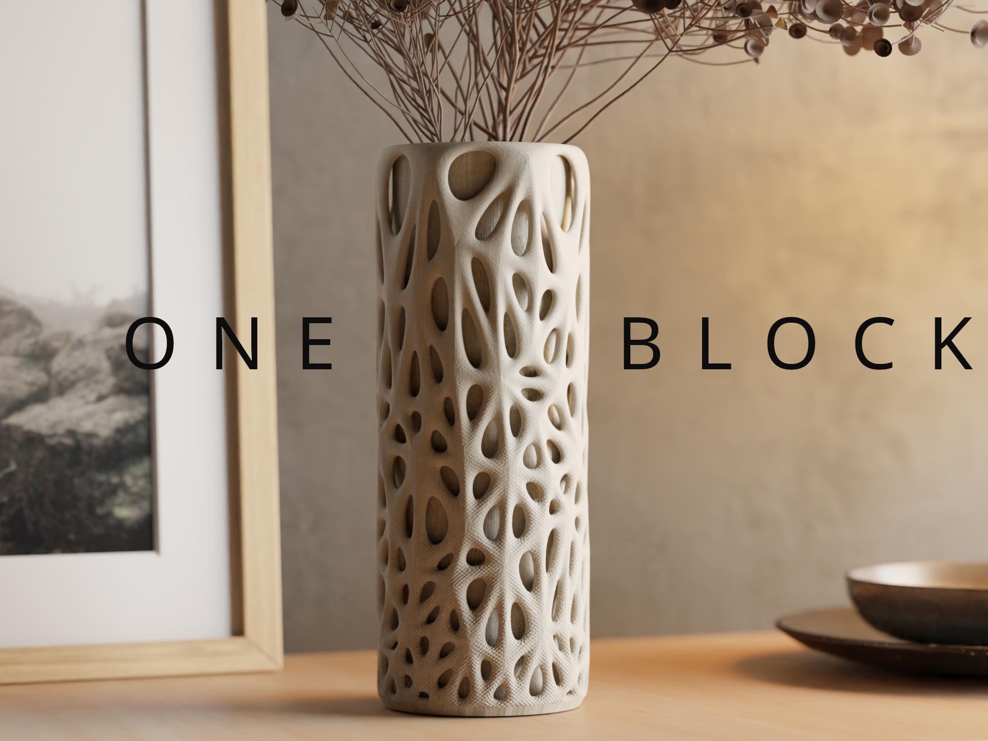 DECIMATED VASE