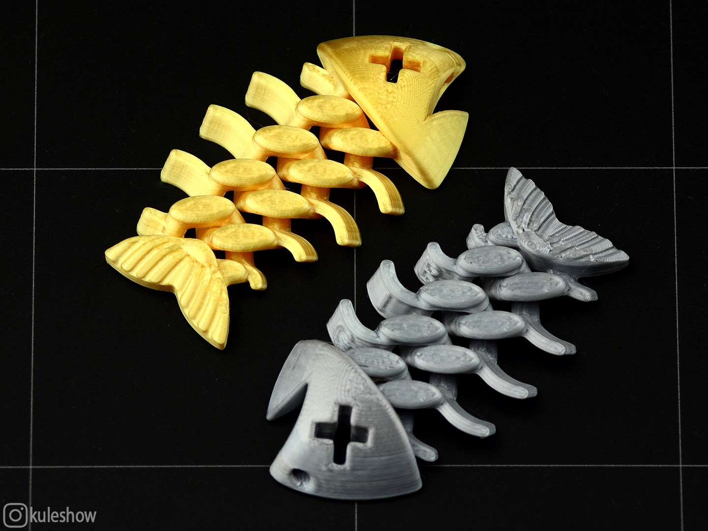 Miniatura 3 do modelo 3D Flexi Fish Bone 2 (chain)