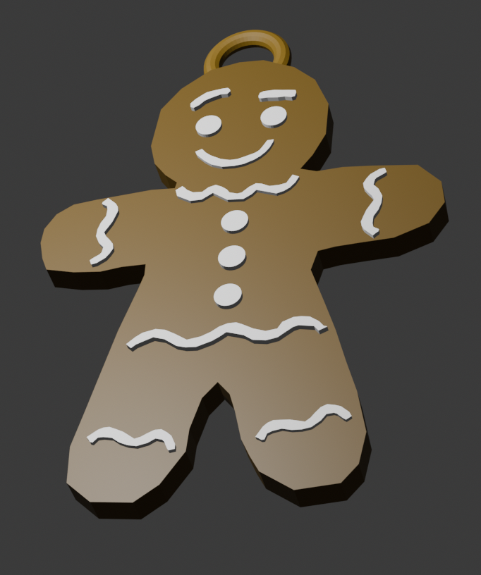 Ginger Bread Man Keychain