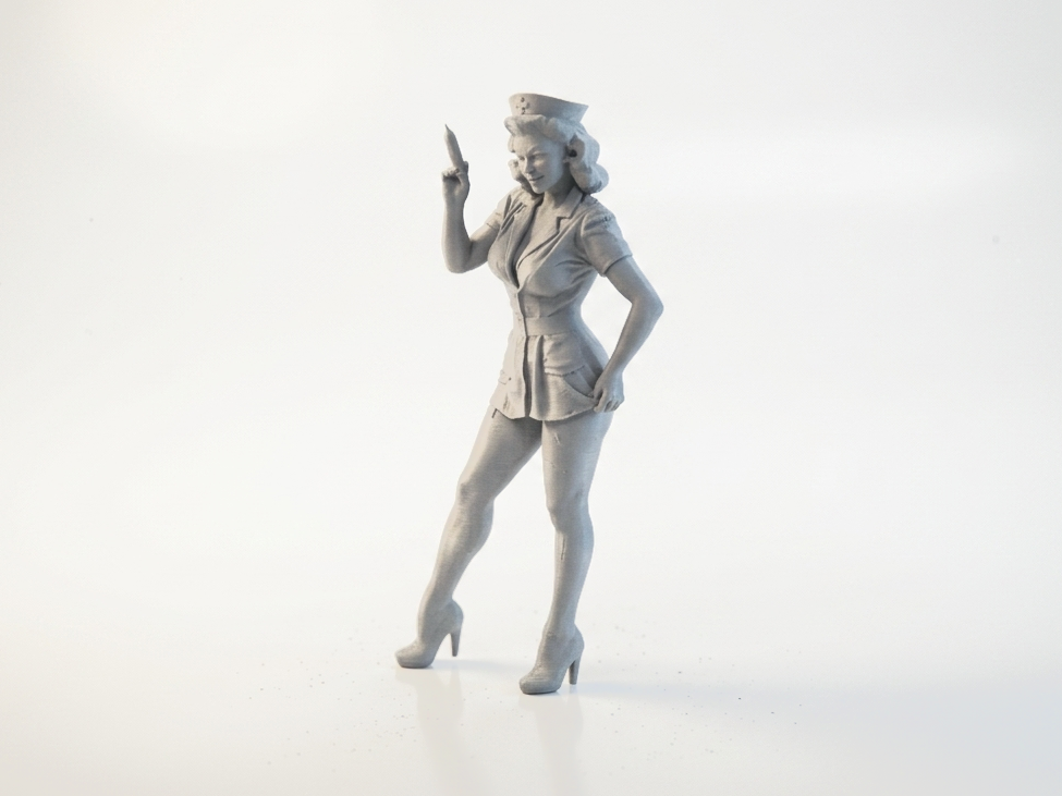 Nurse Figurine Medical Professional 3D Printable