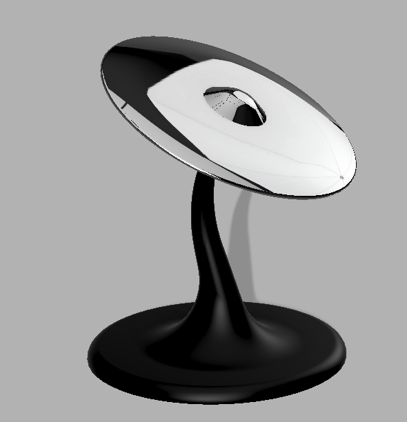 Flying saucer desk model