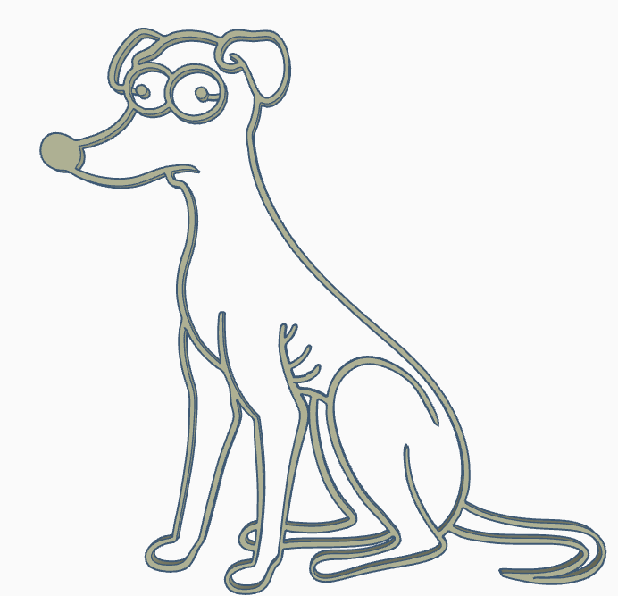 Santas Little Helper / The Simpsons Dog