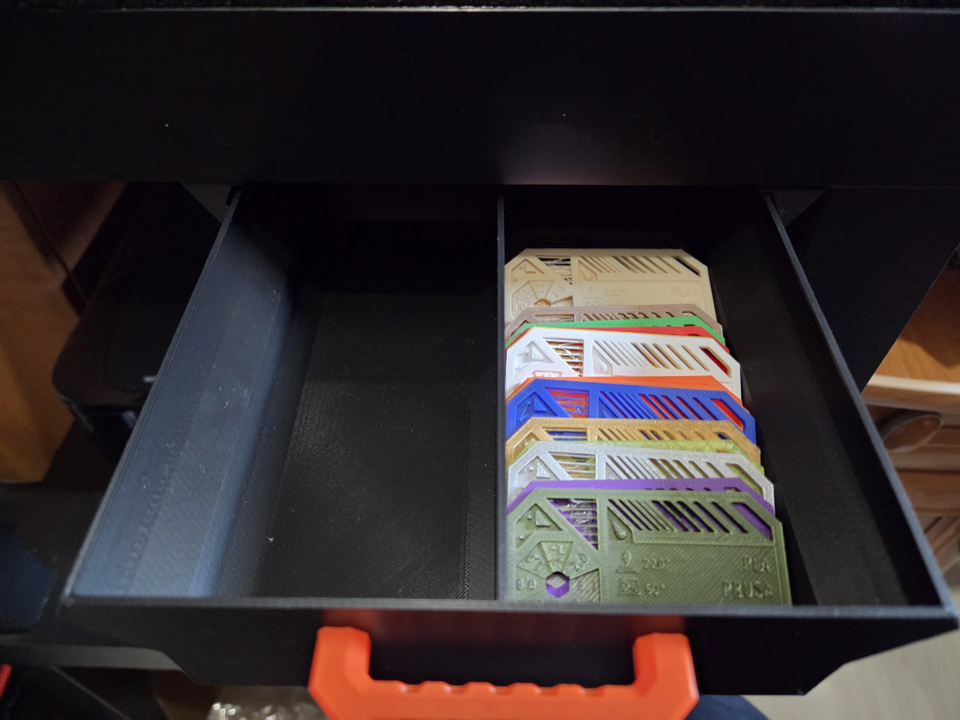Under Desk Drawer 2.0 for The Ultimate Filament Swatch Cards
