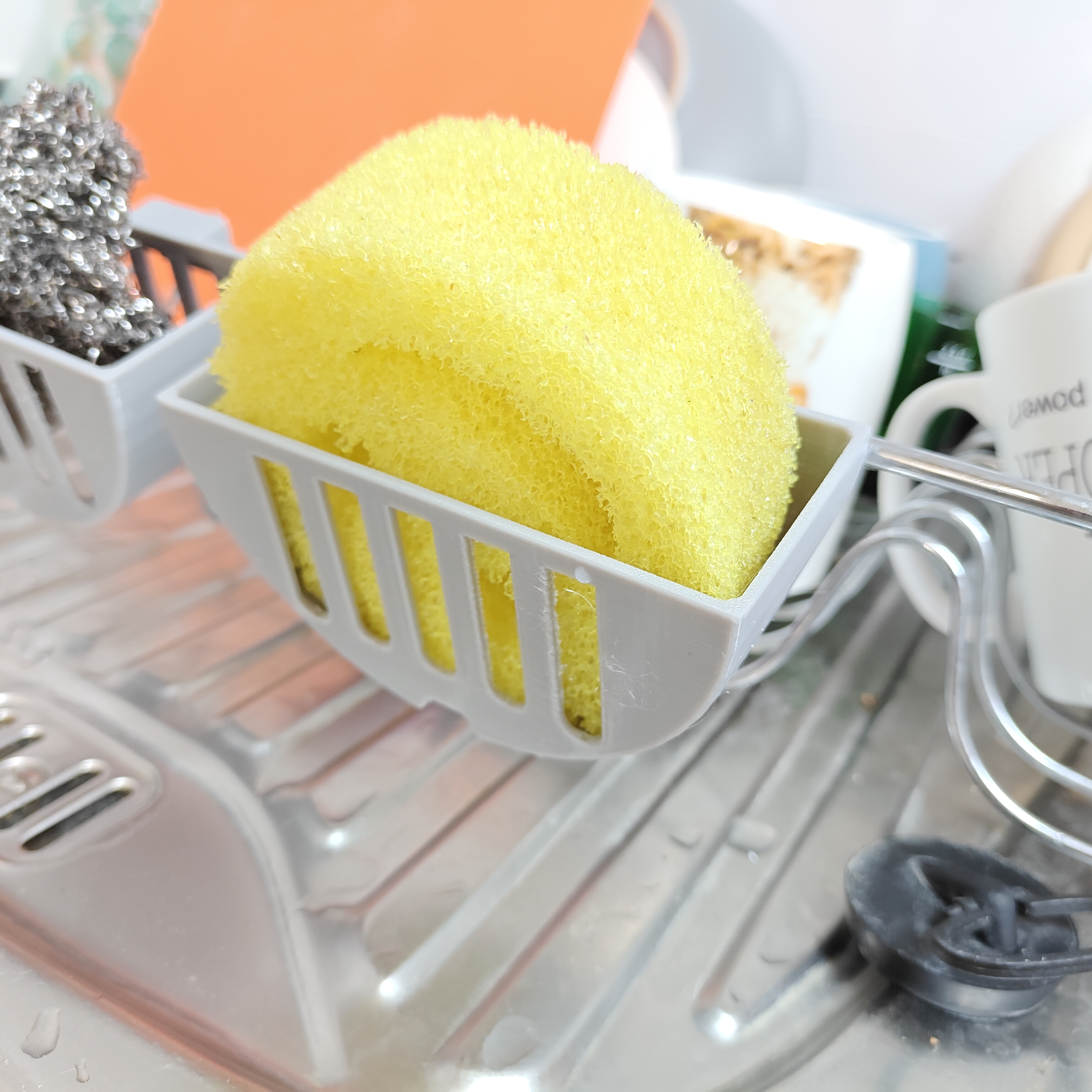 Scrub Daddy / Sponge Kitchen Sink Drainer Holder