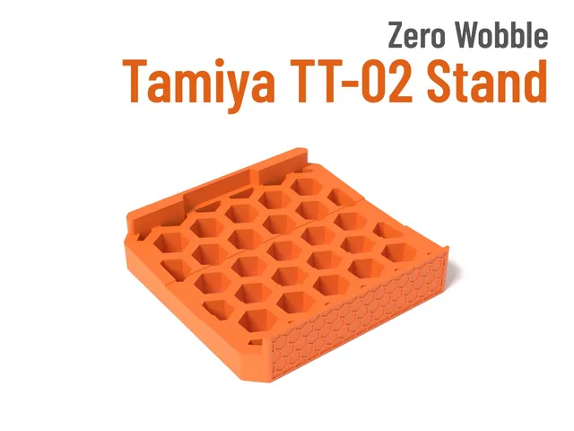 Zero Wobble Tamiya TT-02 Stand