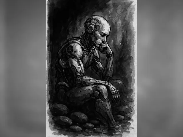 Thinking Man Hueforge