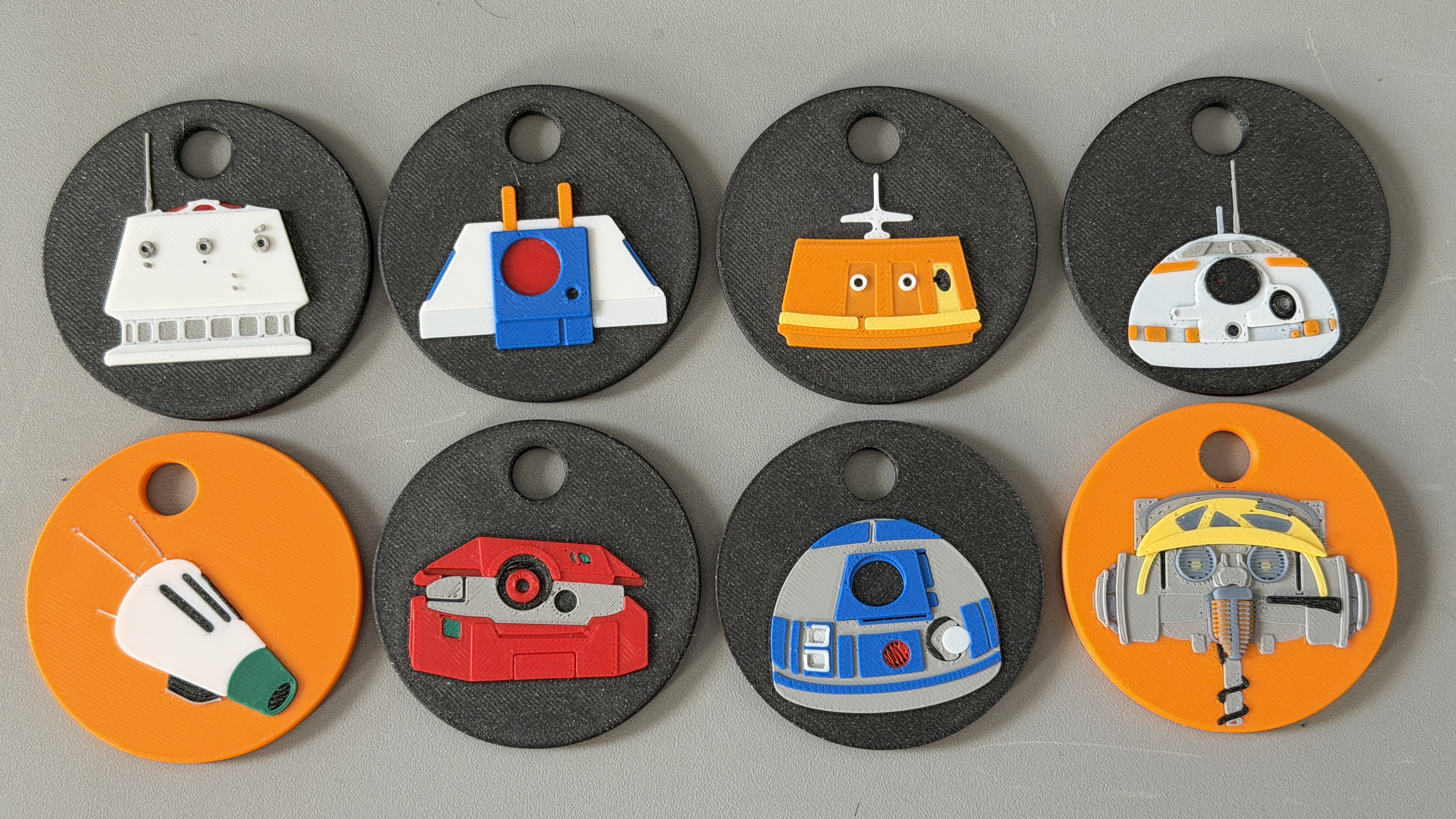 Droid Transmitter Bag Tags