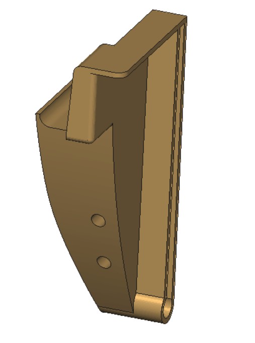 Soporte de repuesto para cristal de nevera