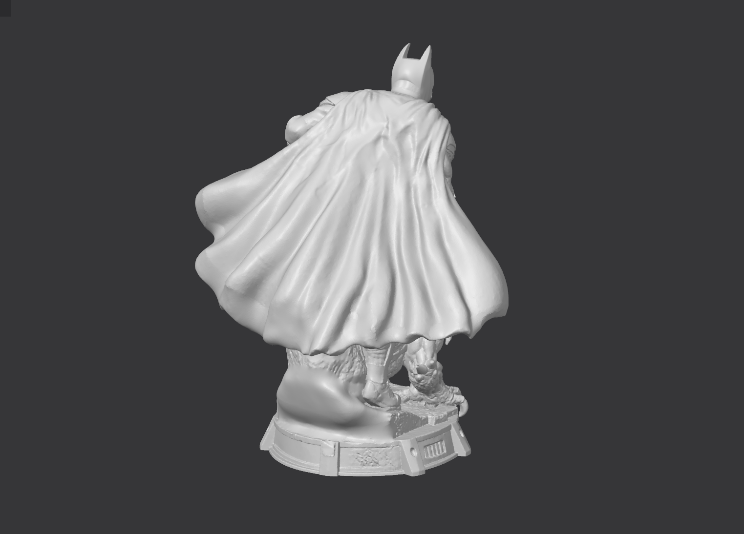 Miniatura 3 do modelo 3D Batman on Gargoyle