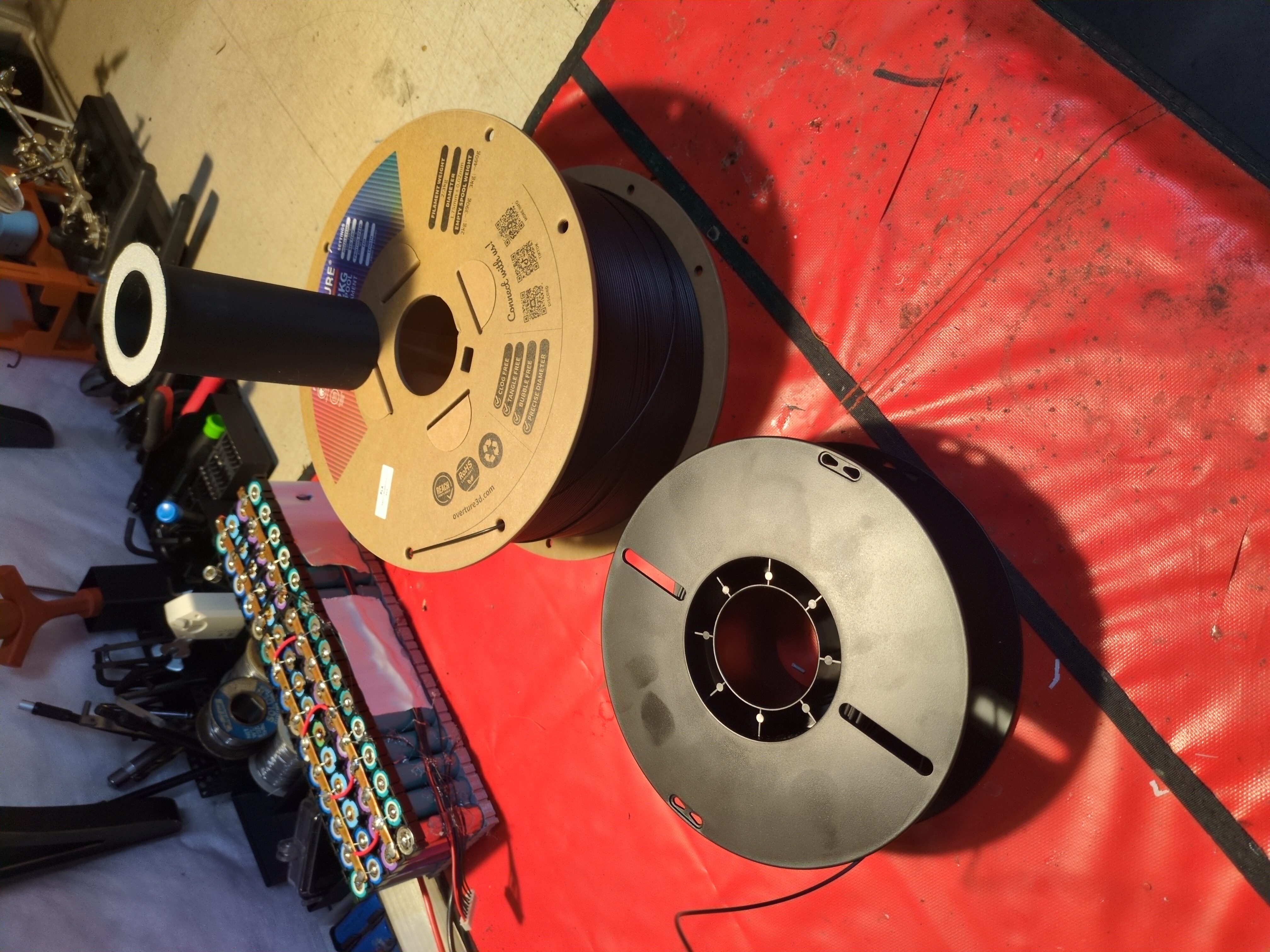 Sovol SV08 2kg spool adapter 3D model