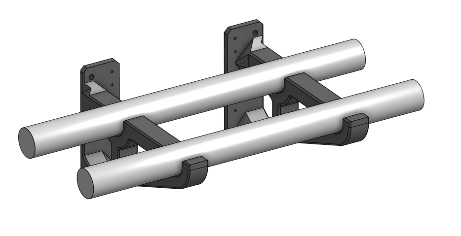Curtain Rod Hangers - Double Rod