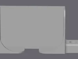 Left Side Screen Mount For Elegoo Neptune 4 Series