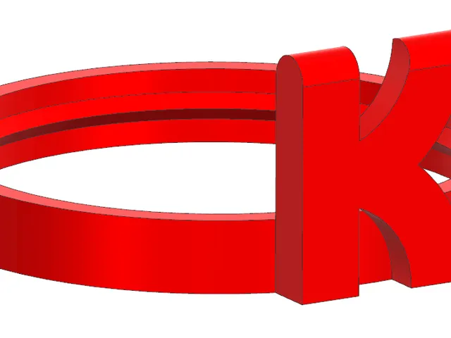 Oral B IO Replacement identification ring with letter