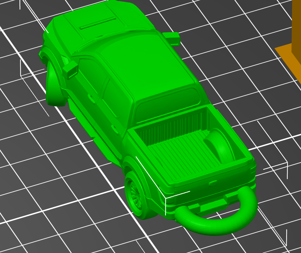 Gen 3 F150 Raptor Keychain