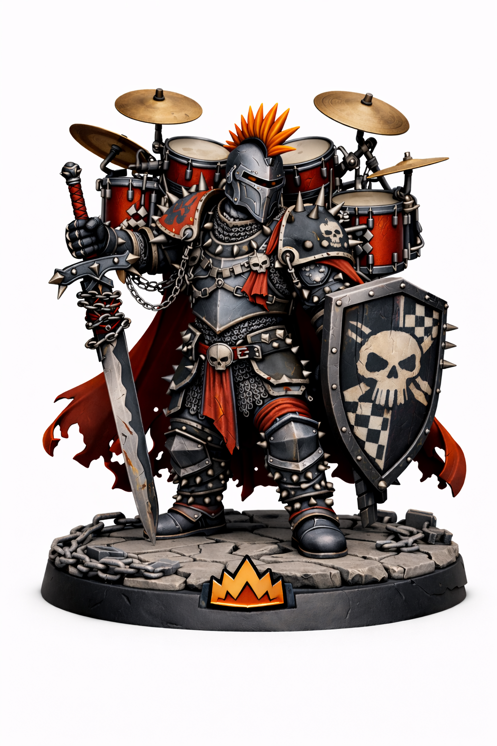"Stix" the Punk Rock Chivalrous Drum Knight