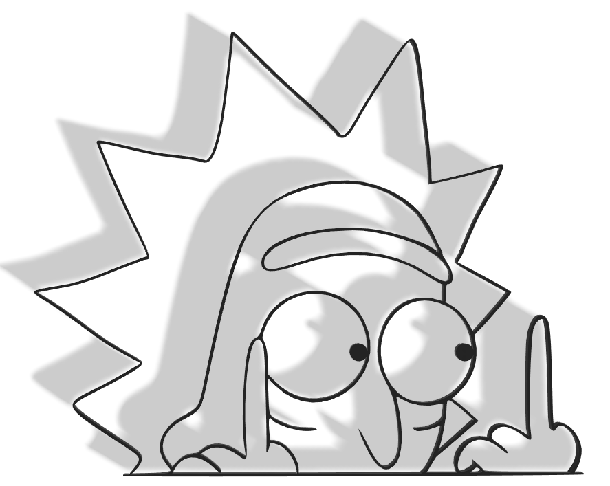 Rick and Morty Decor