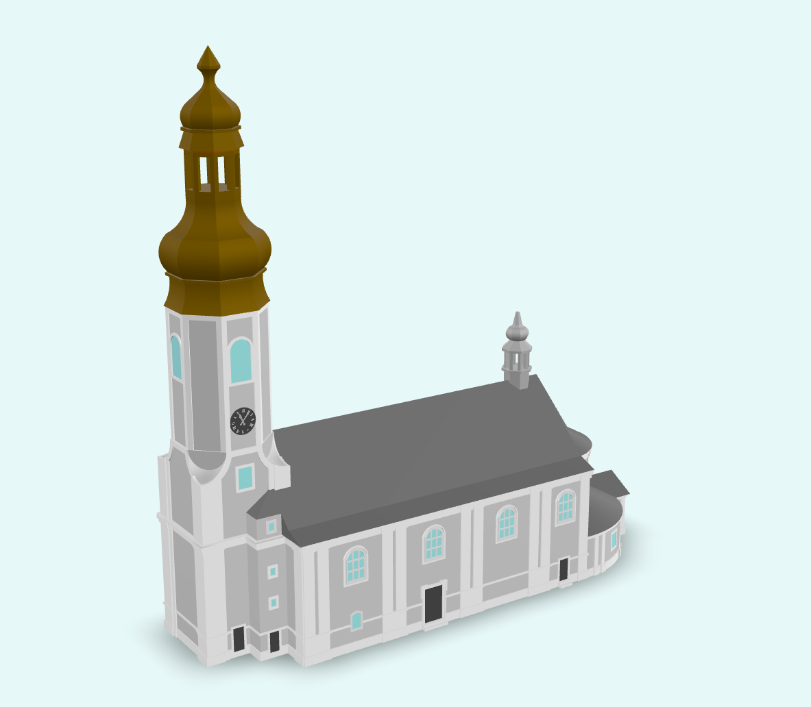 Zaniklý kostel sv. Martina v obci Brtníky