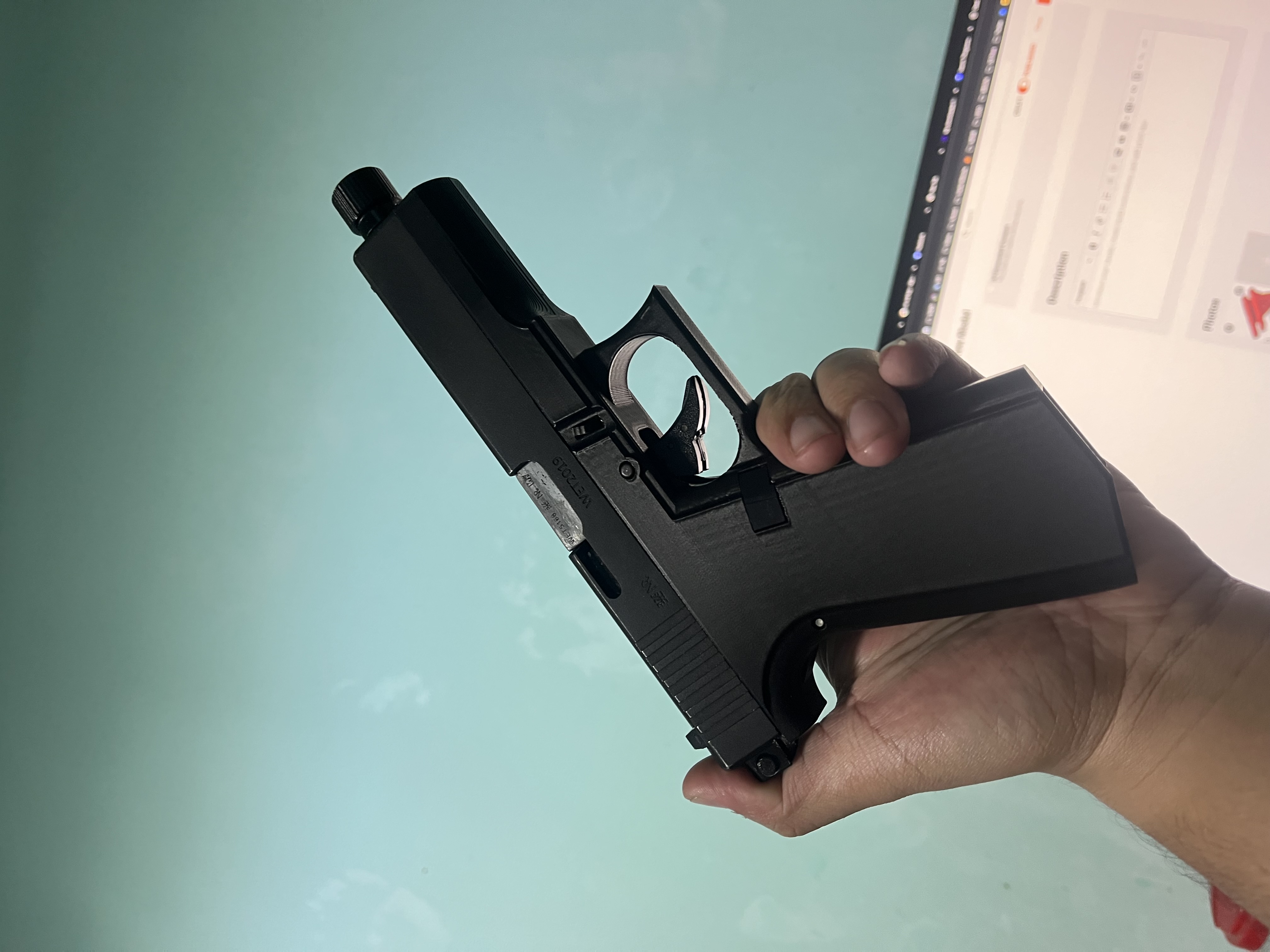 airsoft WE glock internal cut