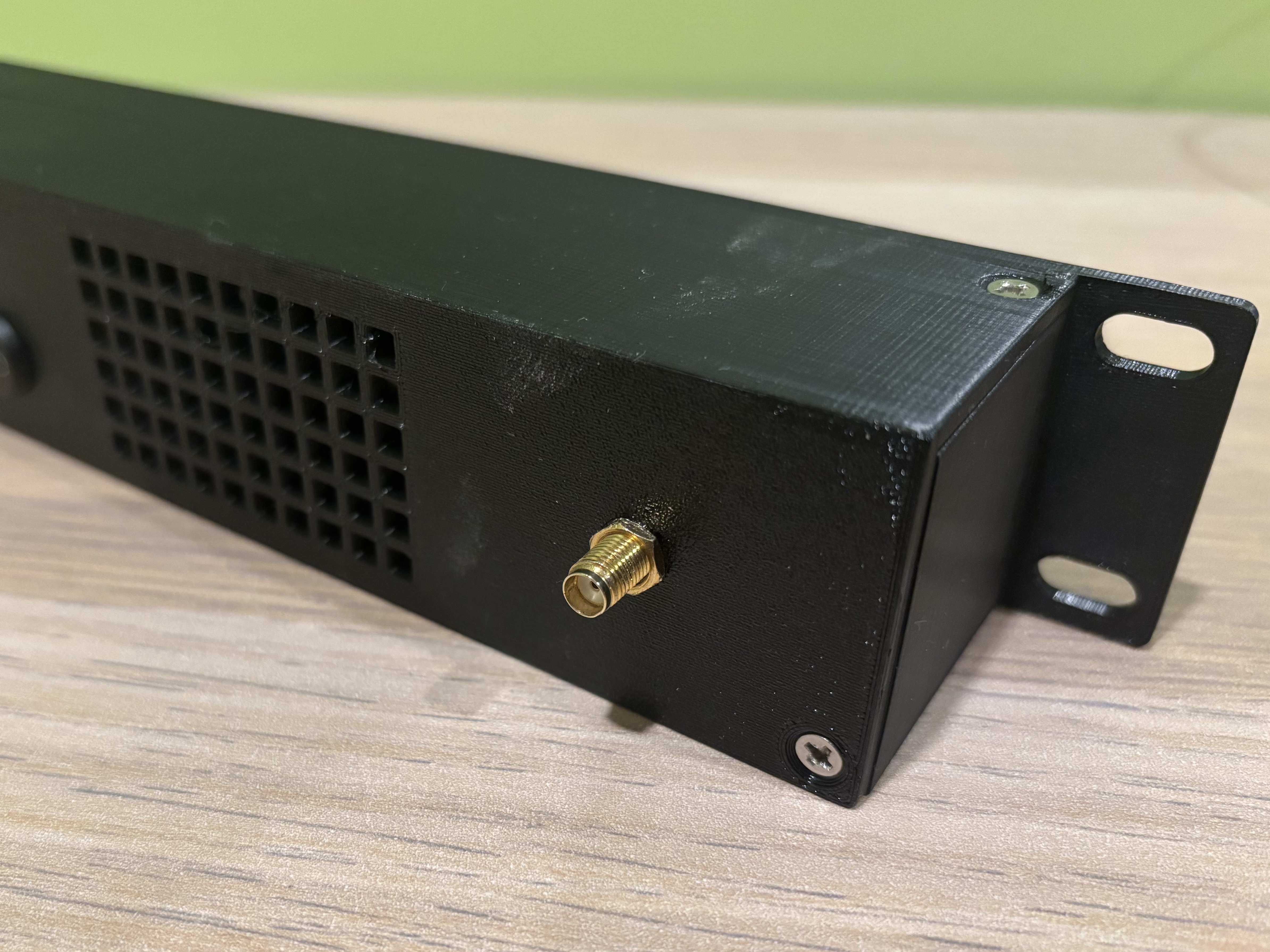 Pico + GY-NEO6MV2 GPS Clock - 1U Mini Rack — thumbnail 2