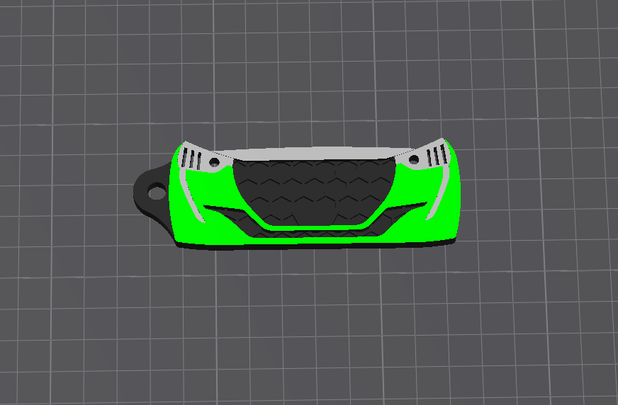 Peugeot 208 Keychain