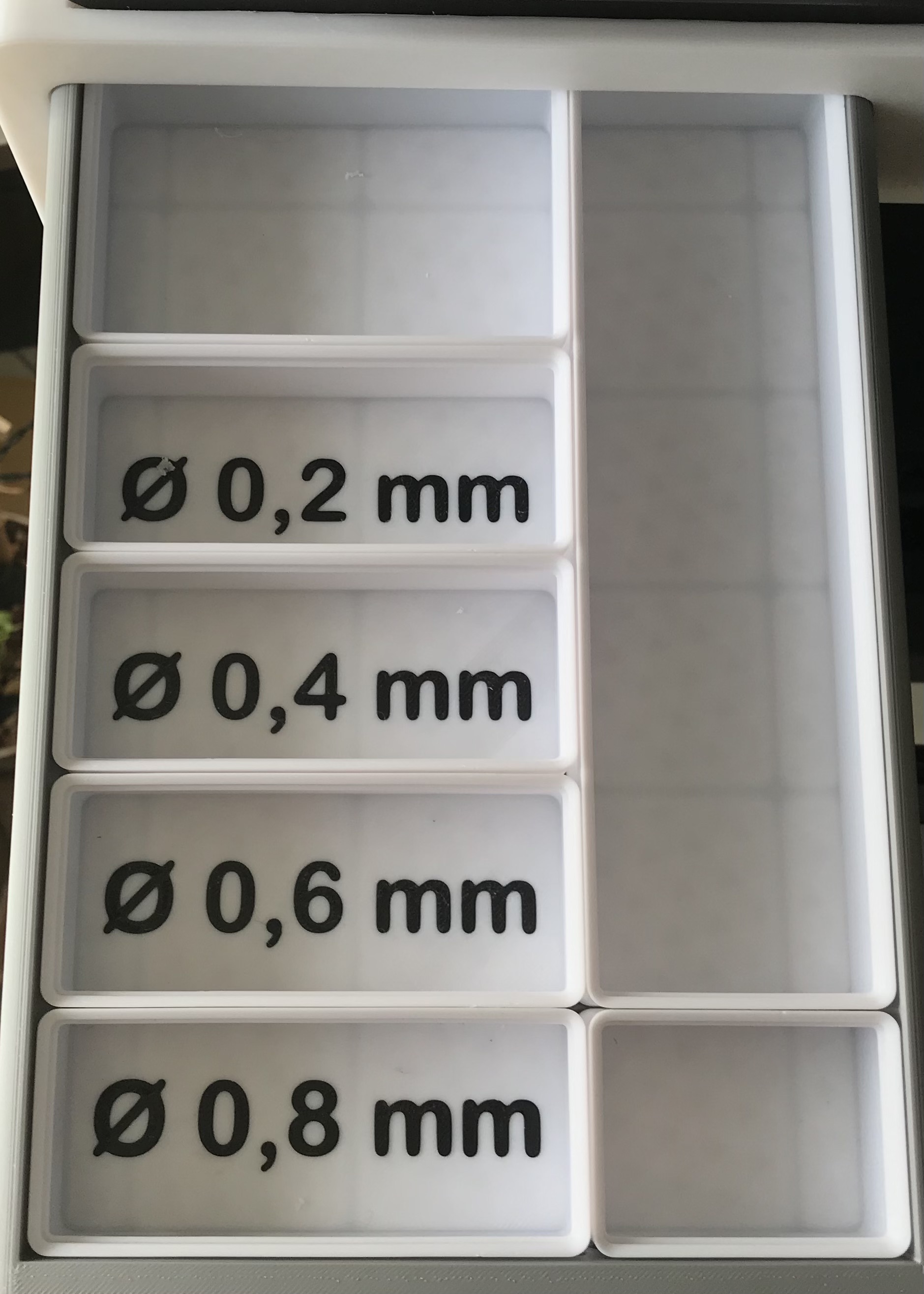 Behälter für den Kobra S1 Ace Pro Riser