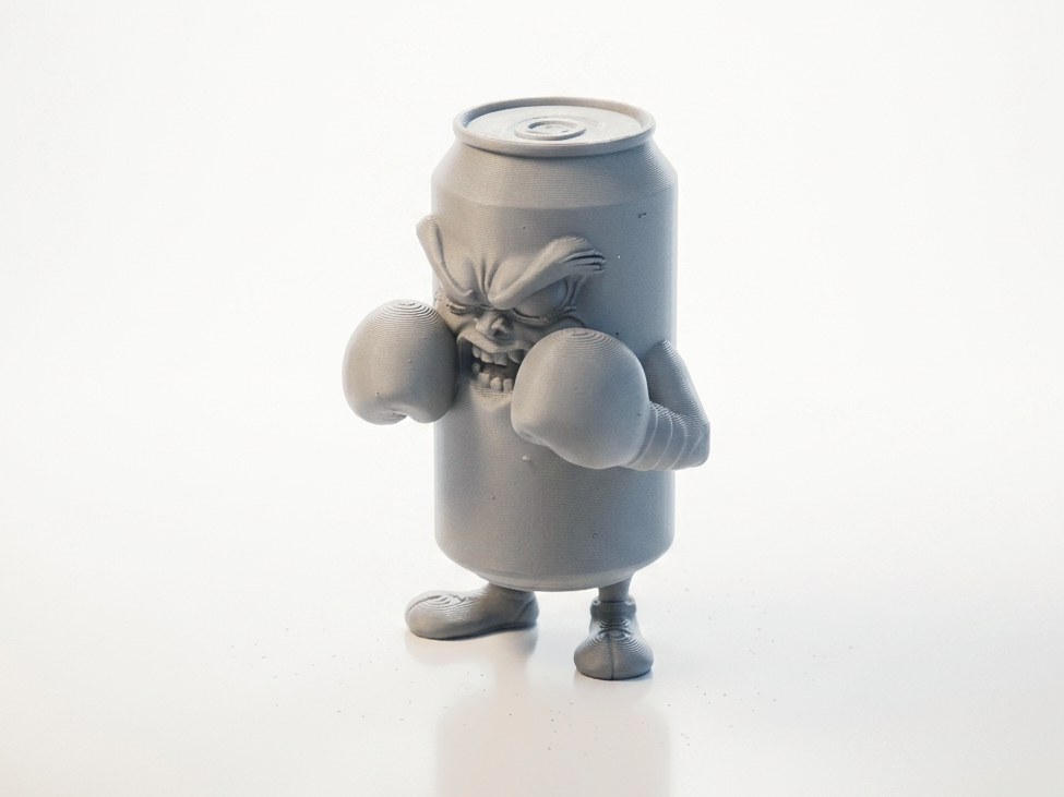 Boxer Can Character Figurine 3D Printable