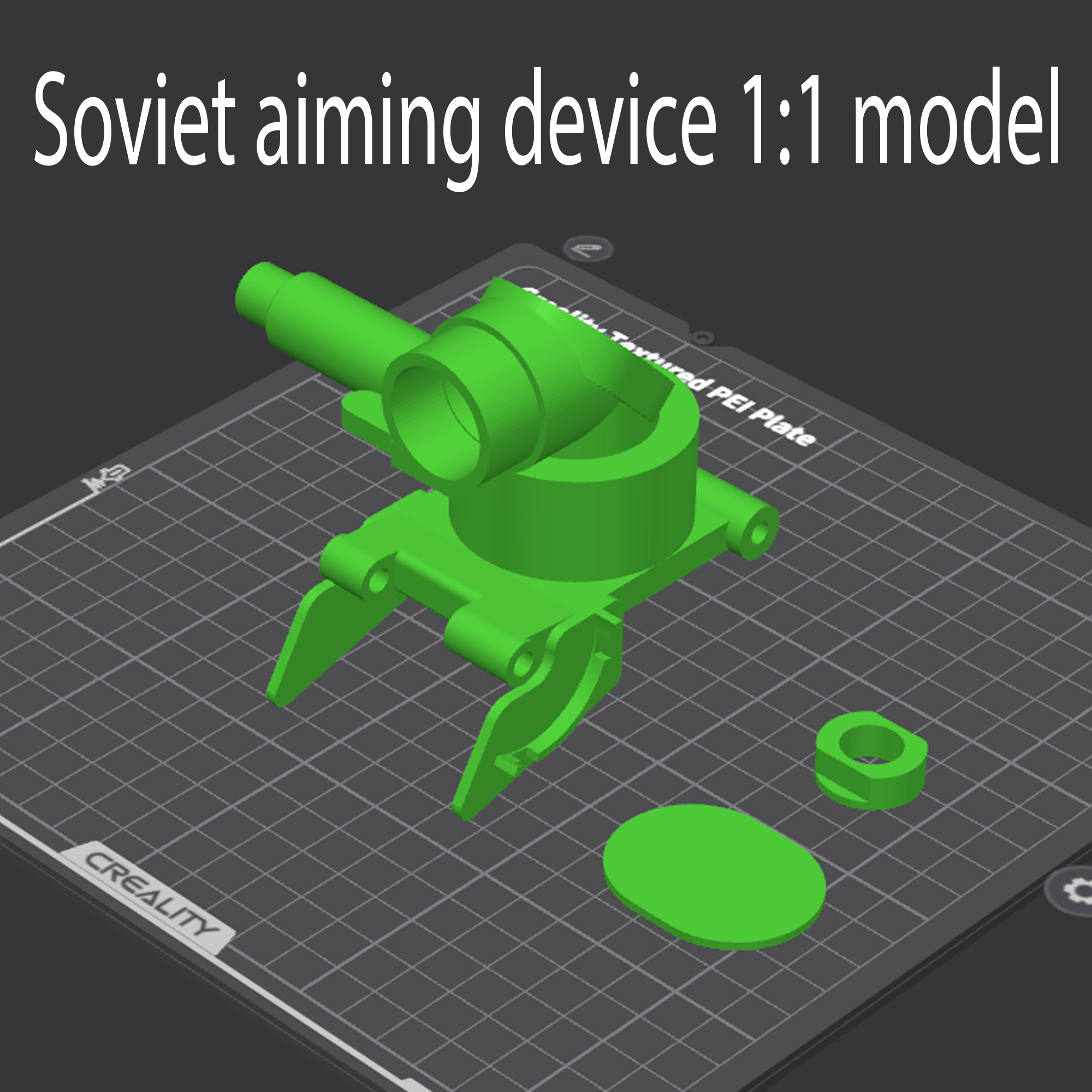 Soviet AA / DShK aiming device /colimator. 1:1 replica