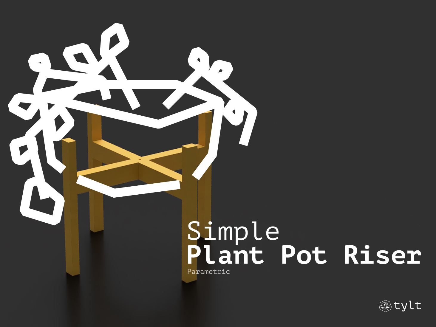 Plant Pot Riser - Parametric