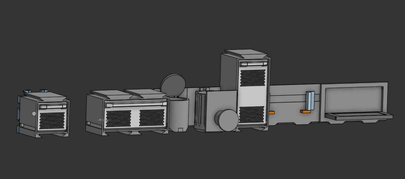 Modular wall storage system