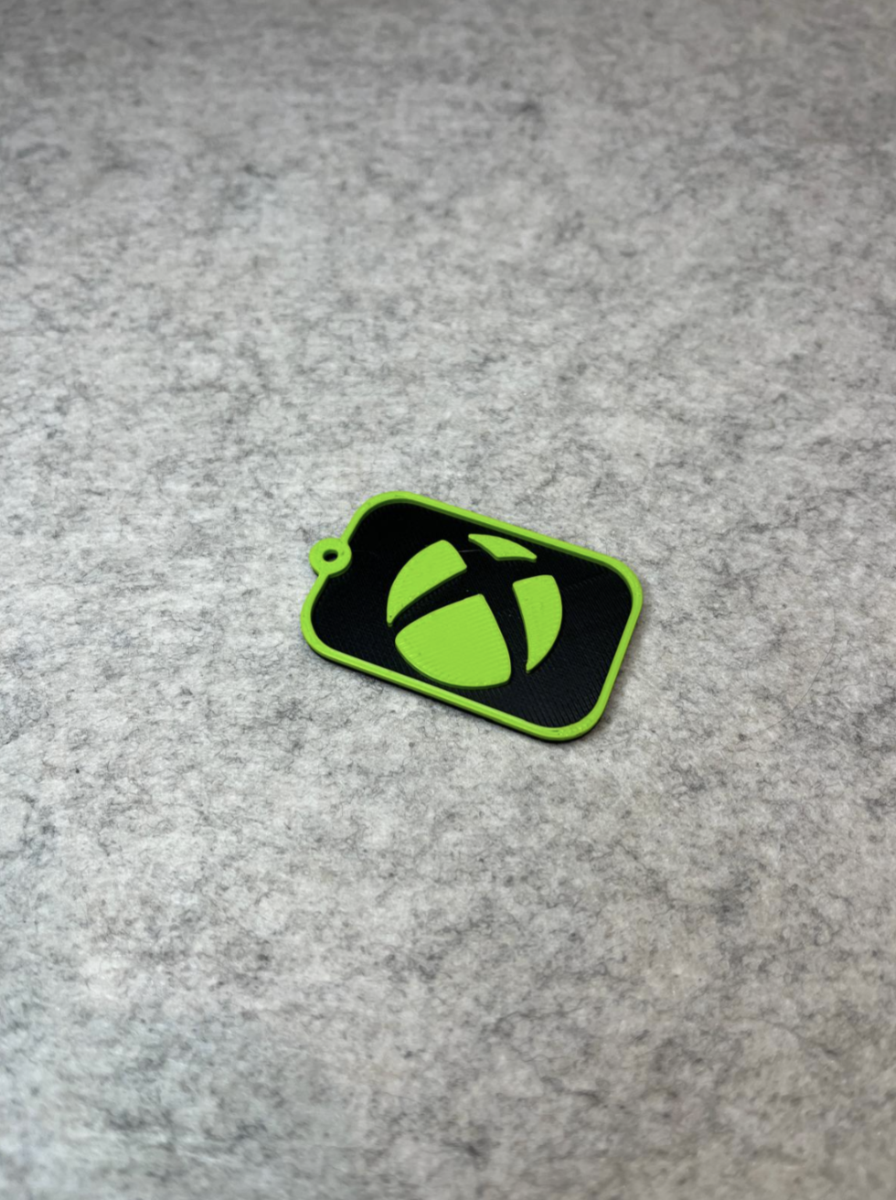 Xbox logo decor keychain — miniatura 3