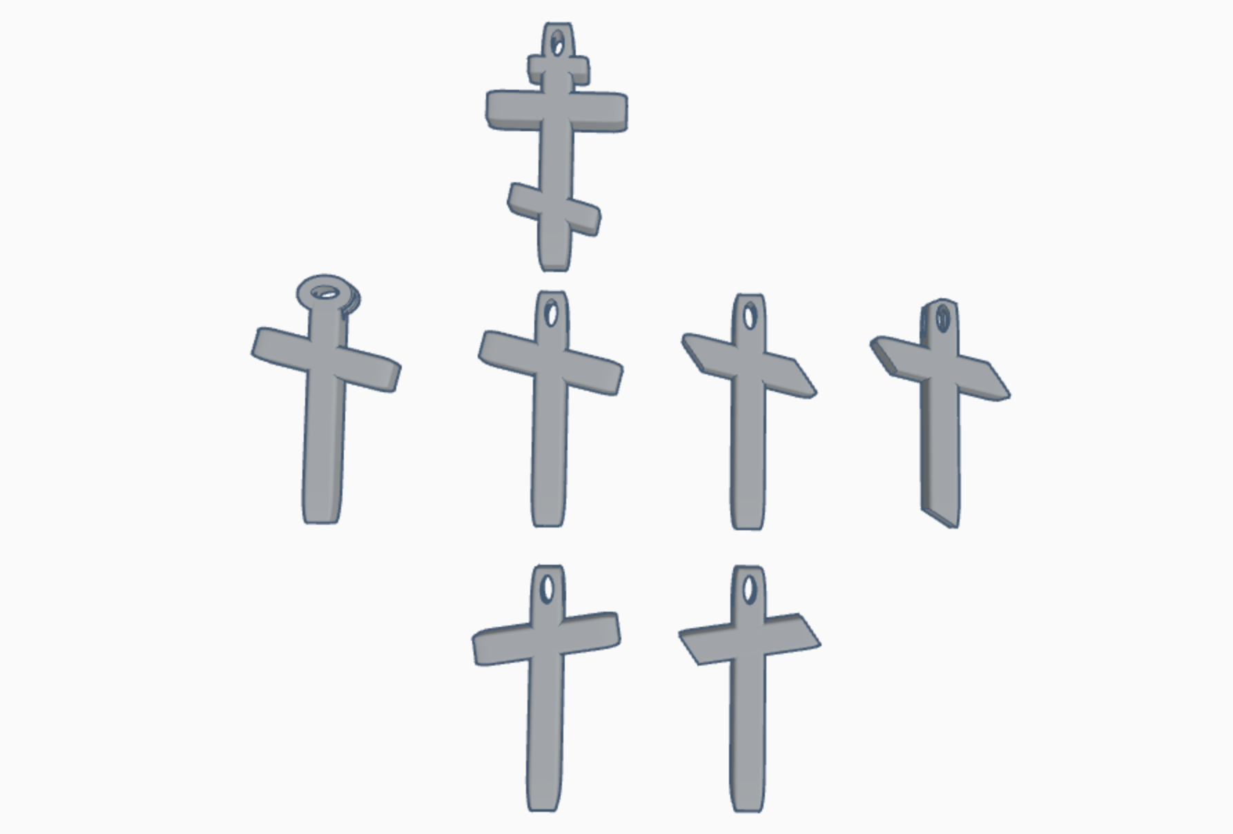 Keychain crosses