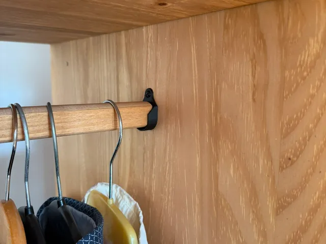 Closet rod bracket - Stangenhalterung ebuy24 New Mexico Wardrobe Kleiderschrank