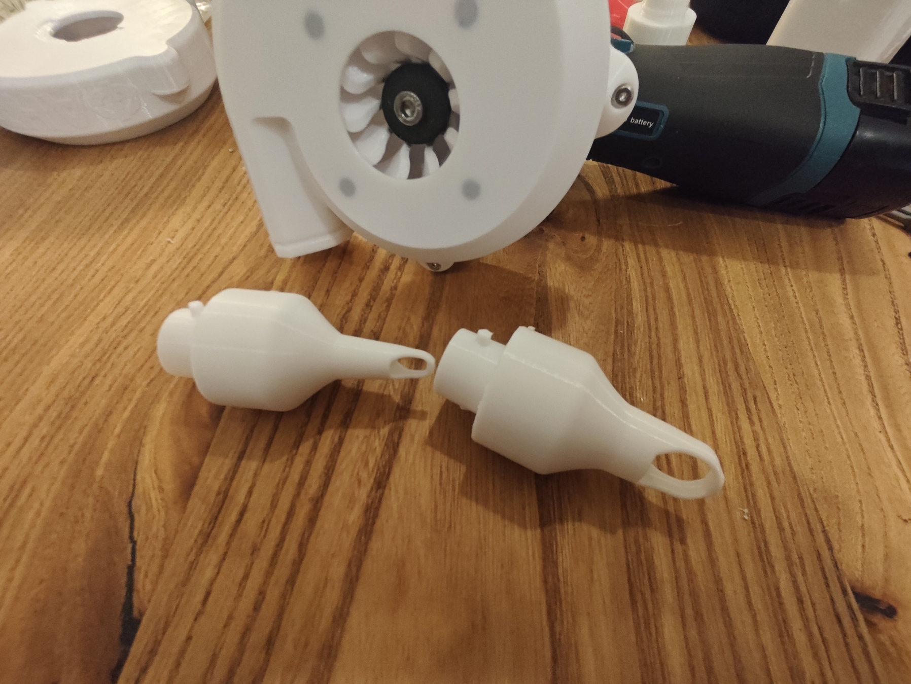 Miniatura 10 do modelo 3D Air pump from small angle grinder