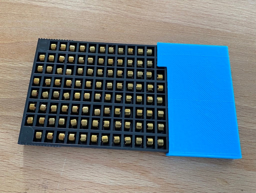 Fiocchi small pistol primers cover/selector (get 100 at a time)