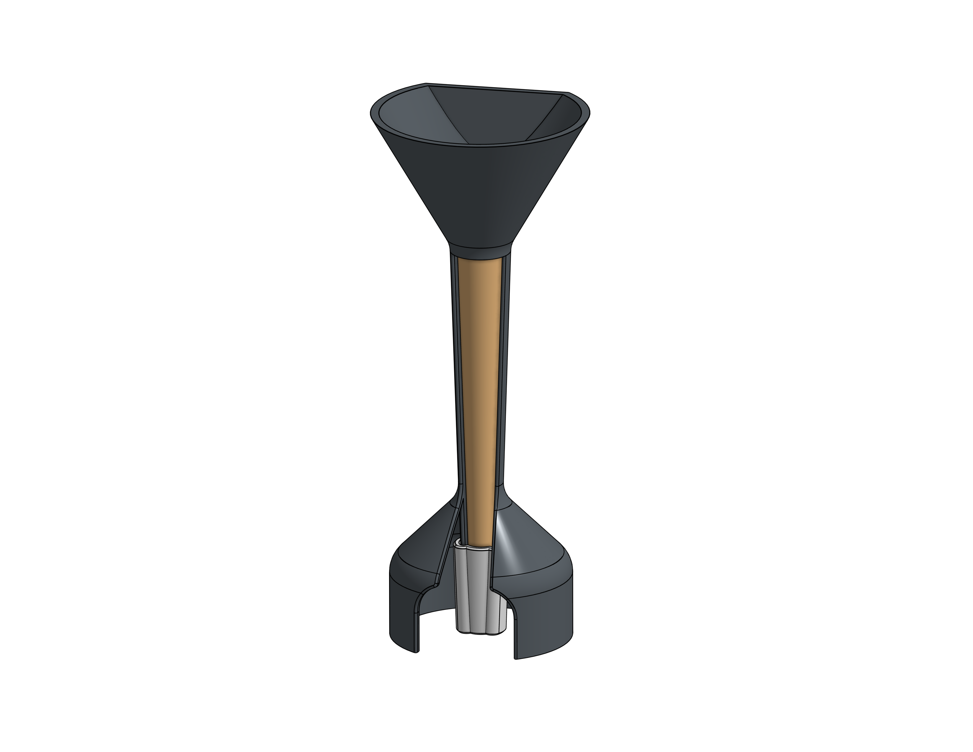 Cone Filler Funnel for King Size Pre-Rolled Cones (109mm)