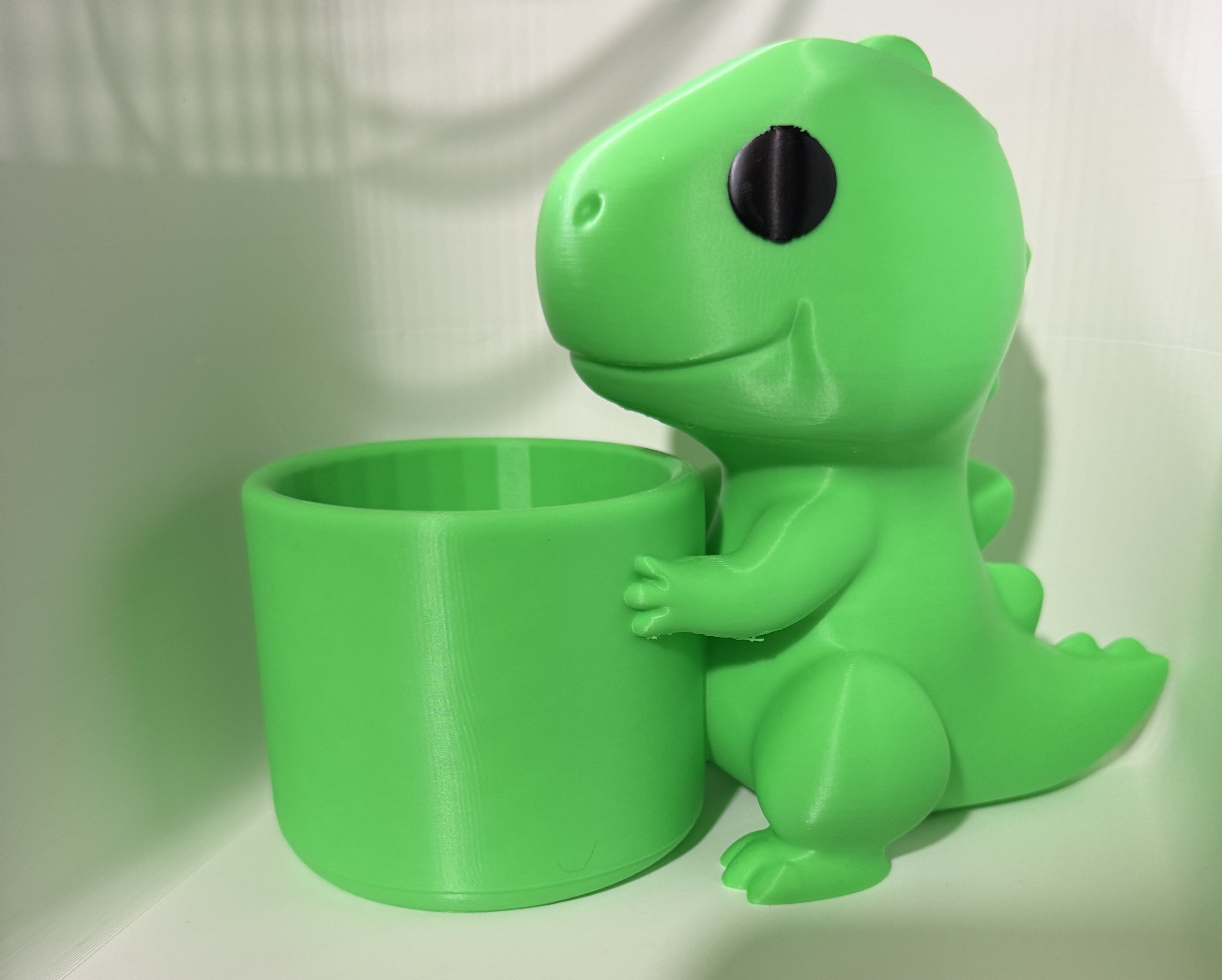 Cute Dino Cup Holder NO AMS + AMS