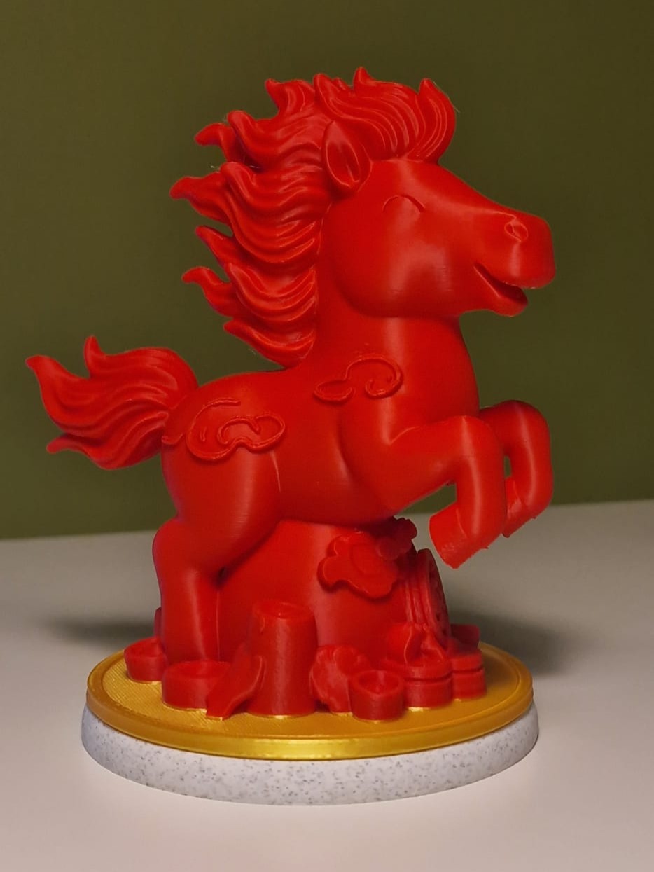 Fire Horse Kawaii Figurine – Chinese New Year