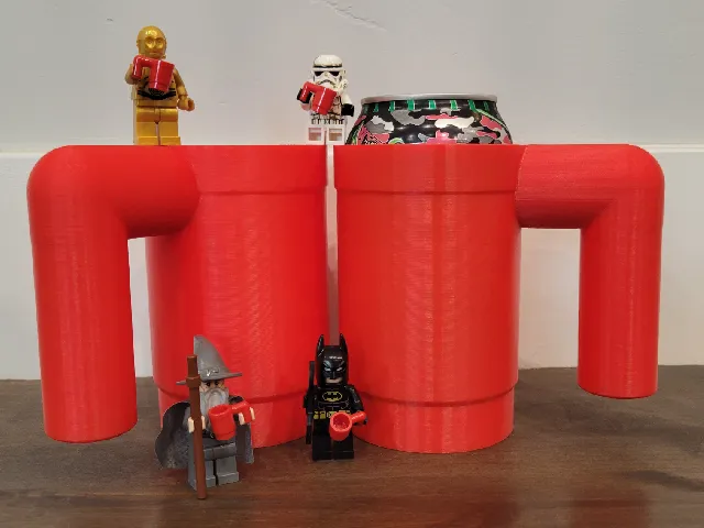 Lego cup soda can koozie - can holder