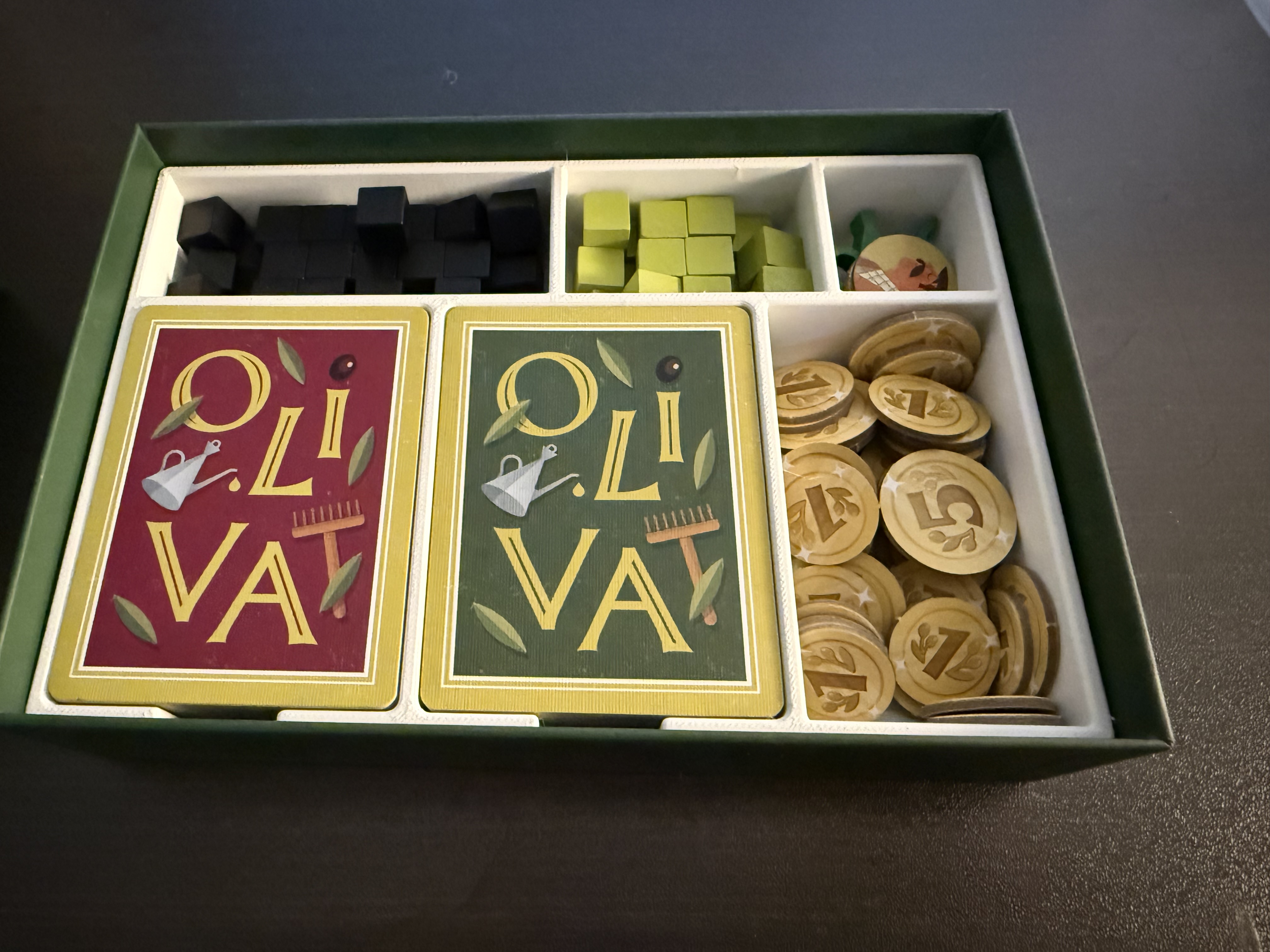 Oliva board game insert