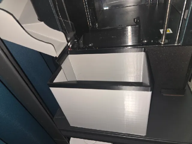AD5X POOP CHUTE - For Ad5x with enclosure and Drawer Riser