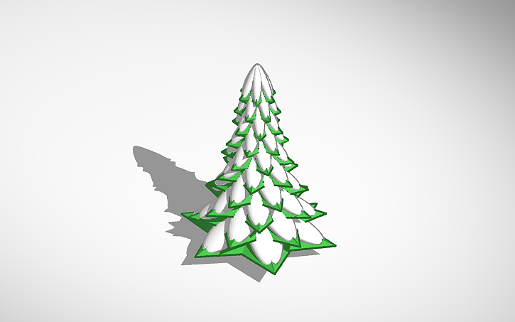 Sapin recouvert de  neige