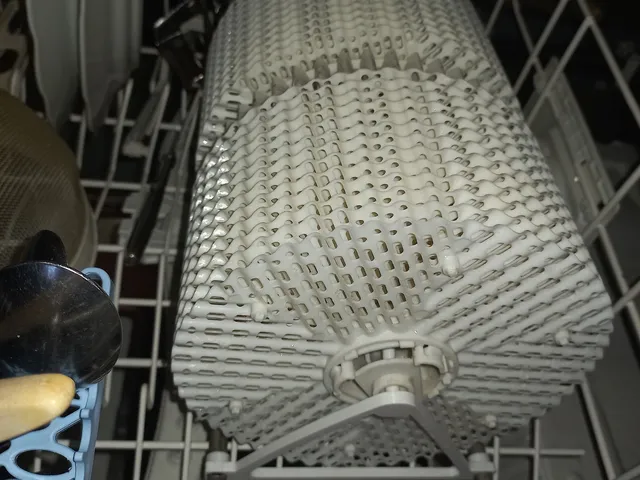 Support for inserting Venta wheel into dish washer
