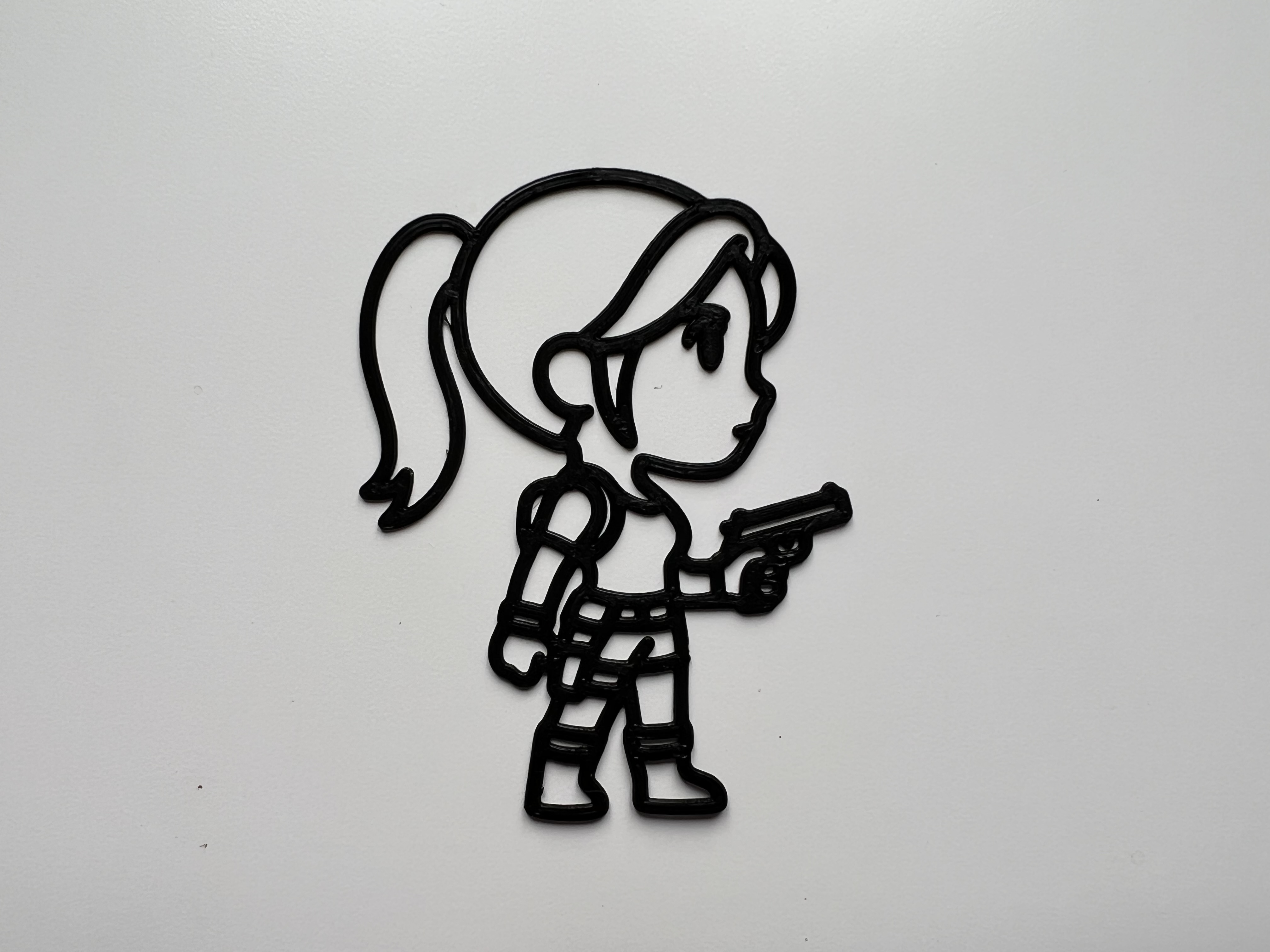 Lara Croft Wall Art #1