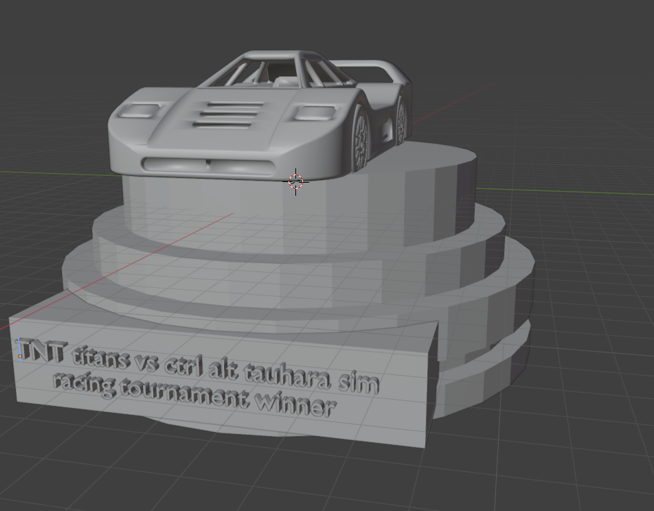 car trophy