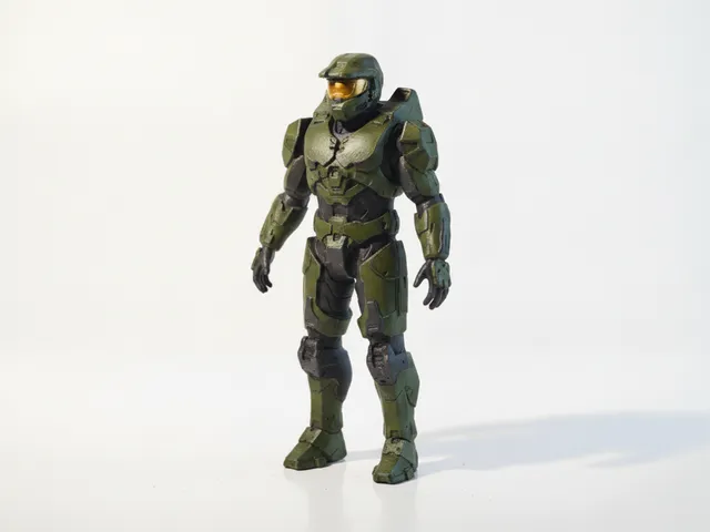 Master Chief Figurine Gaming Collectible 3D Printable