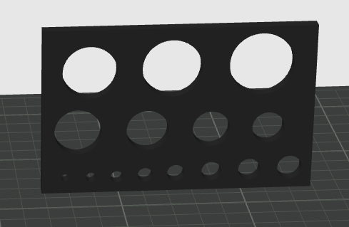 Miniatura 2 do modelo 3D circle stencil